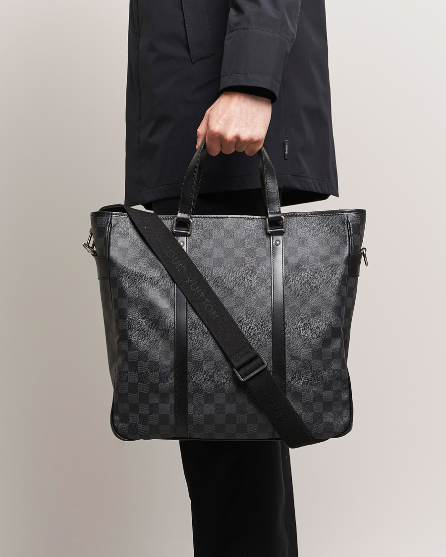 Herre |  | Louis Vuitton Pre-Owned | Tadao Tote Bag Damier Graphite