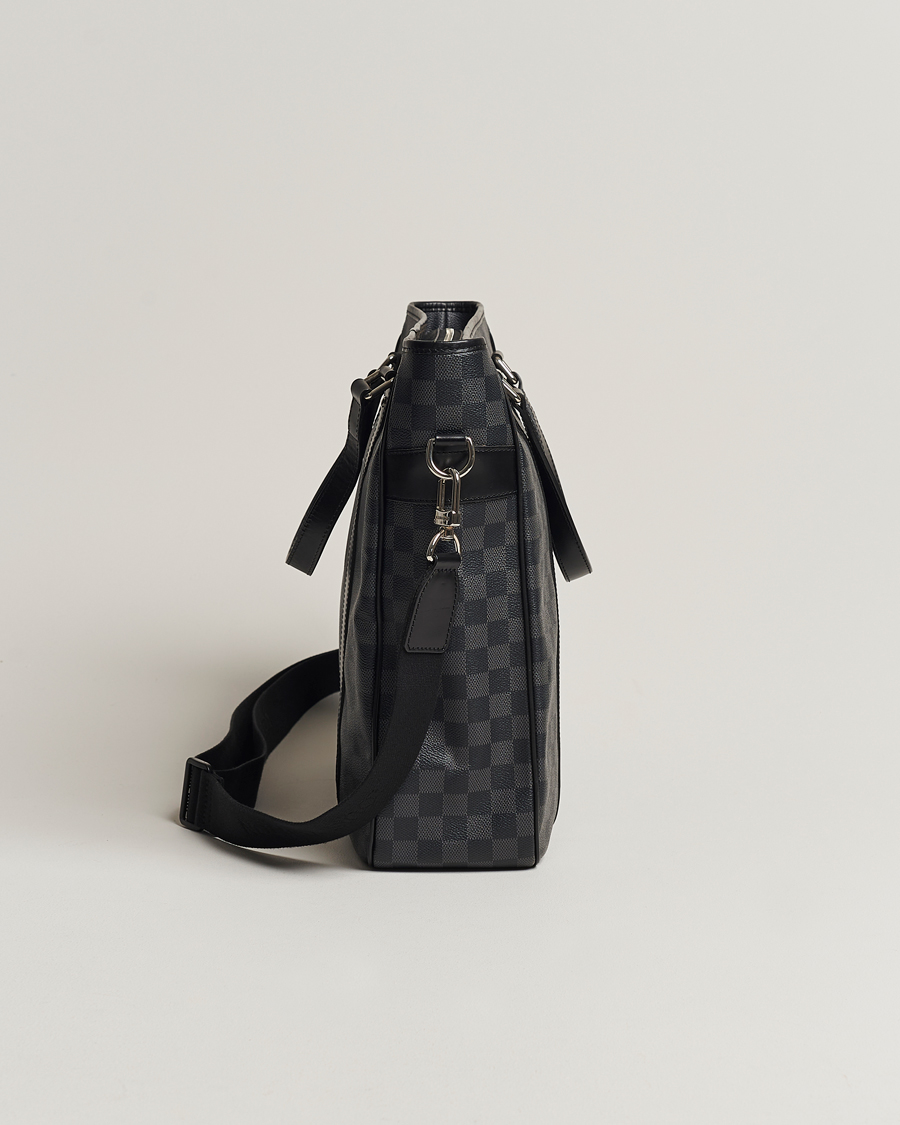 Herren | Louis Vuitton Pre-Owned Tadao Tote Bag Damier Graphite | Louis Vuitton Pre-Owned | Tadao Tote Bag Damier Graphite