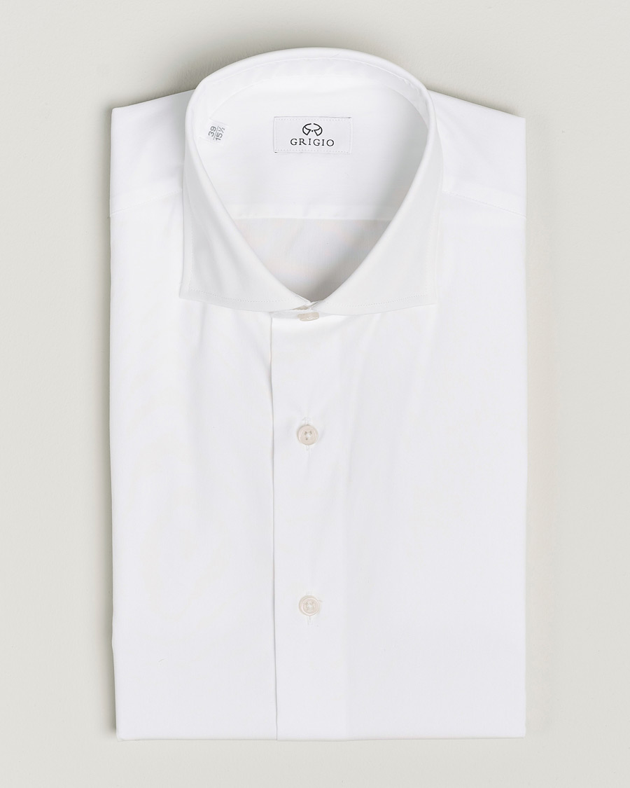 Herren | Hemden | Grigio | Comfort Stretch Dress Shirt White