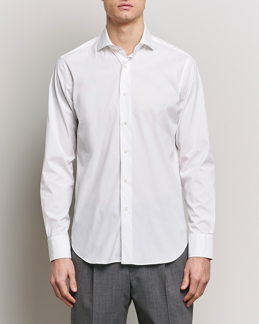 Herren | Hemden | Grigio | Comfort Stretch Dress Shirt White