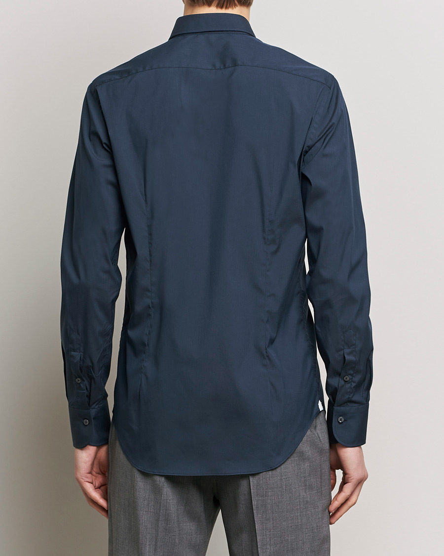 Herren | Hemden | Grigio | Comfort Stretch Dress Shirt Navy