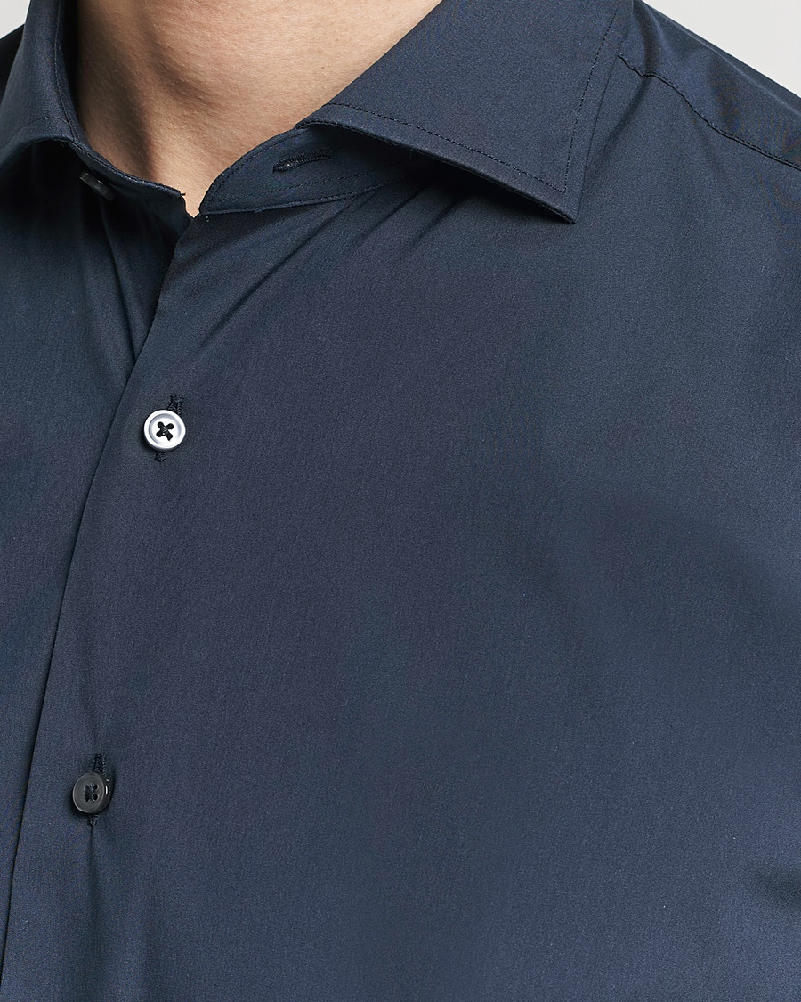 Herren | Hemden | Grigio | Comfort Stretch Dress Shirt Navy