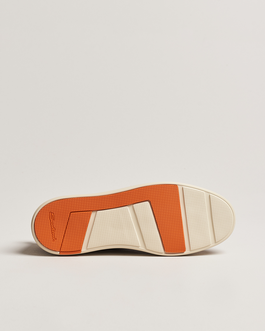 Herren | Santoni Cleanic No Lace Sneakers Brown Suede | Santoni | Cleanic No Lace Sneakers Brown Suede