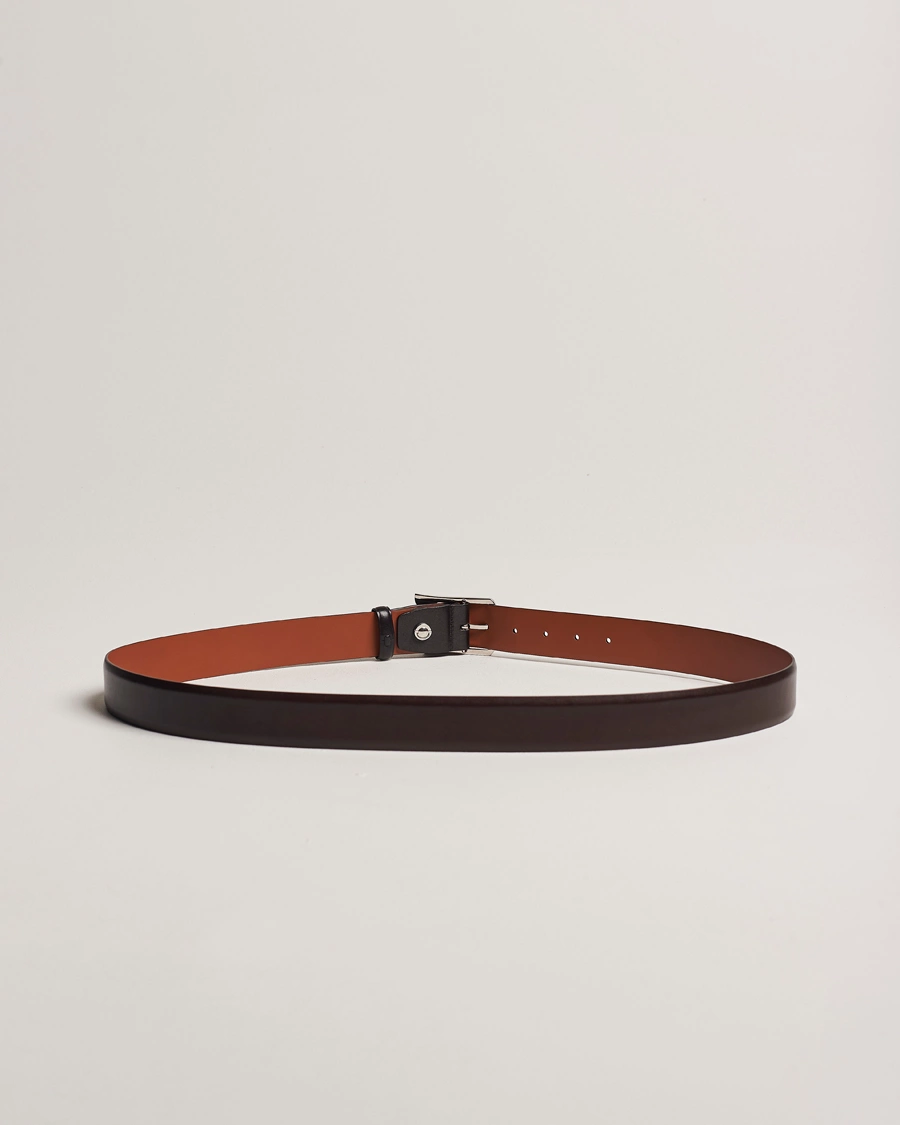 Herren | Italian Department | Santoni | Adjustable Belt Brown Leather