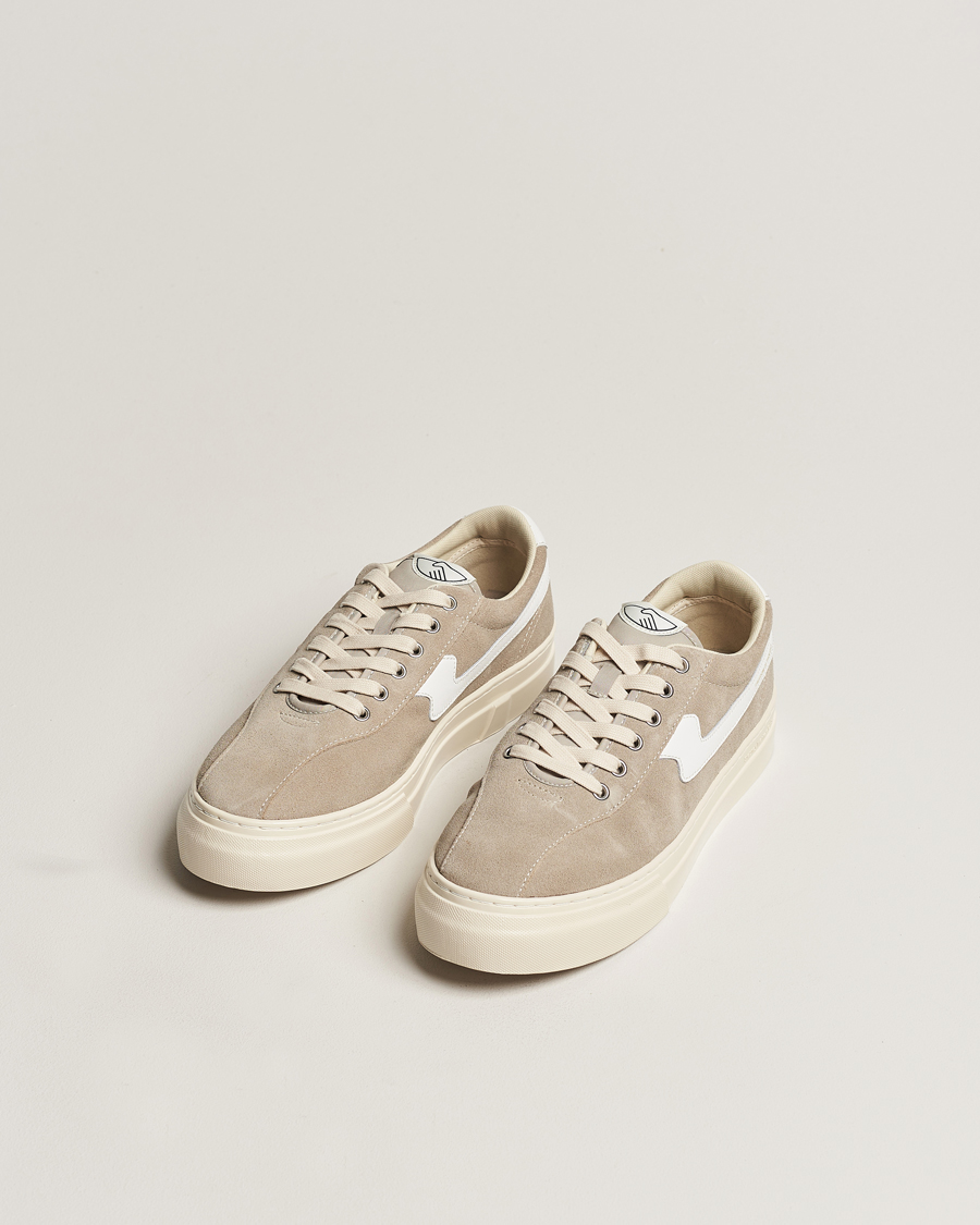 Herren | Schuhe | Stepney Workers Club | Dellow S-Strike Suede Sneaker Lt Grey/White