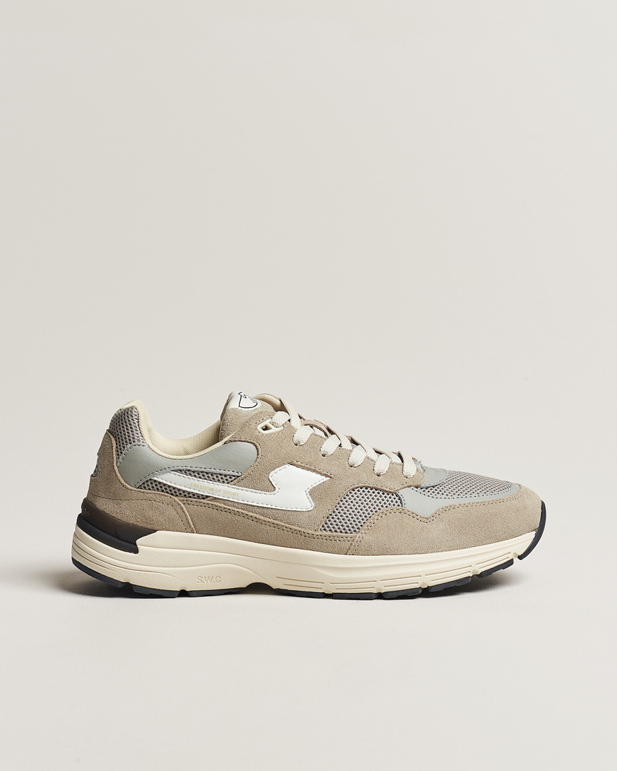 Herren | Stepney Workers Club Amiel S-Strike Suede Sneaker Lt Grey | Stepney Workers Club | Amiel S-Strike Suede Sneaker Lt Grey