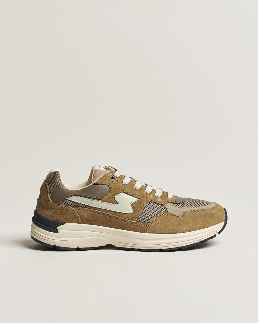 Herren | Stepney Workers Club Amiel S-Strike Suede Mix Runner Desert | Stepney Workers Club | Amiel S-Strike Suede Mix Runner Desert