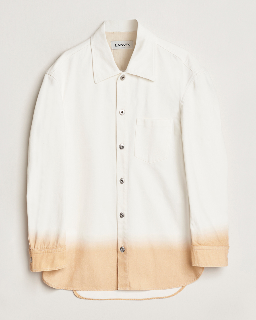 Herren | Hemden | Lanvin | Degrade Effect Overshirt Vanilla