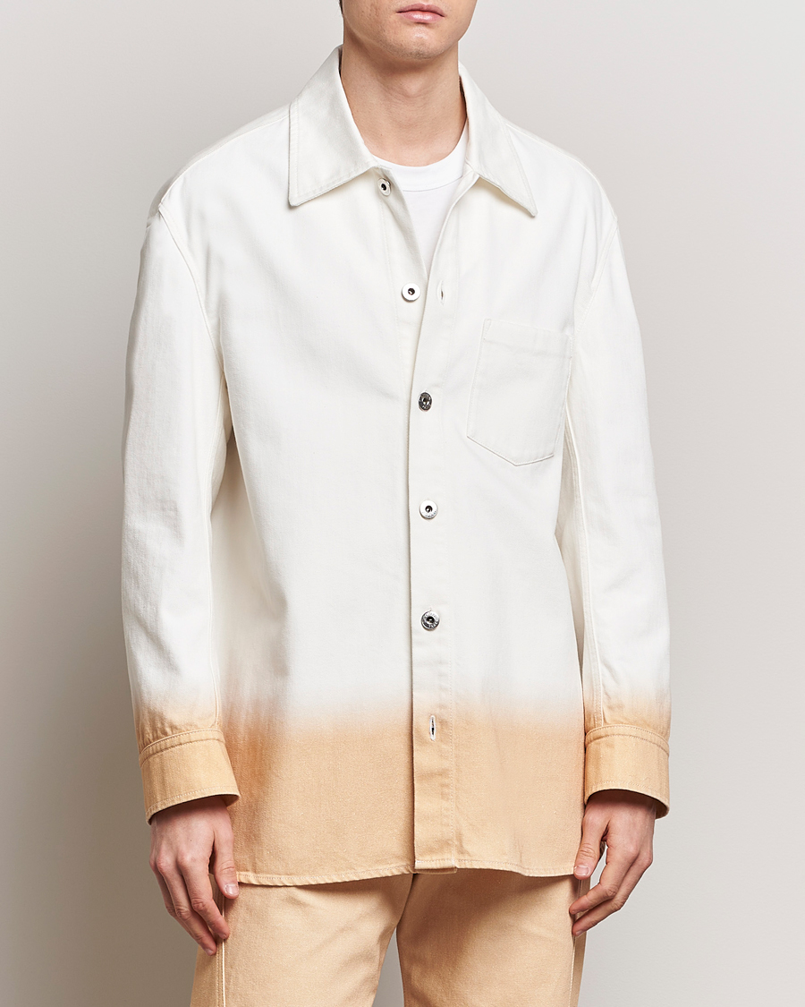 Herren | Overshirts | Lanvin | Degrade Effect Overshirt Vanilla