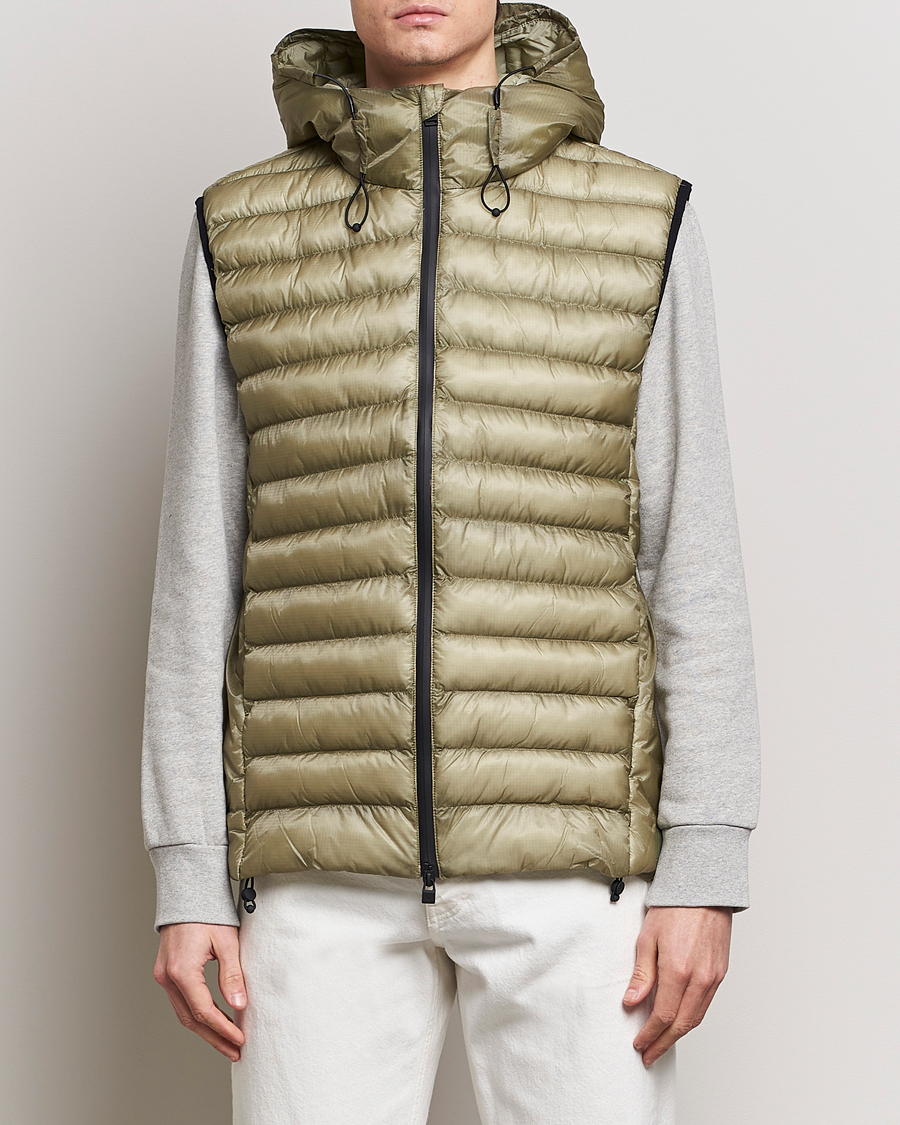 Herren | Übergangsjacken | RAINS | Kaunas Hybrid Hooded Vest Earth