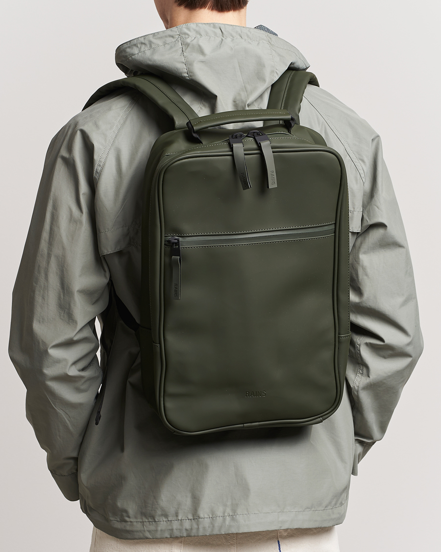 Herren | Taschen | RAINS | Book Backpack Green