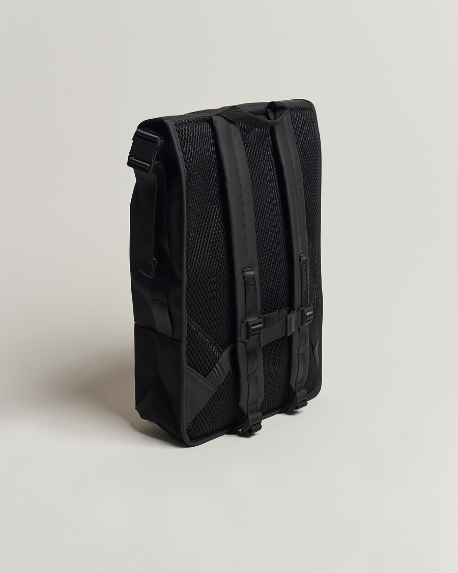 Herren | Taschen | RAINS | Trail Rolltop Backpack Black
