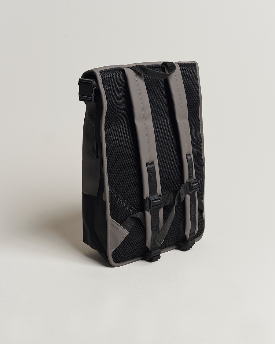 Herren | RAINS Trail Rolltop Backpack Grey | RAINS | Trail Rolltop Backpack Grey