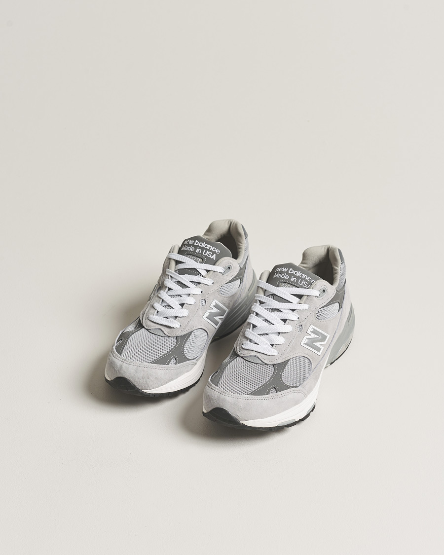 Herren | Wildlederschuhe | New Balance | Made In USA 993 Sneaker Grey/Grey