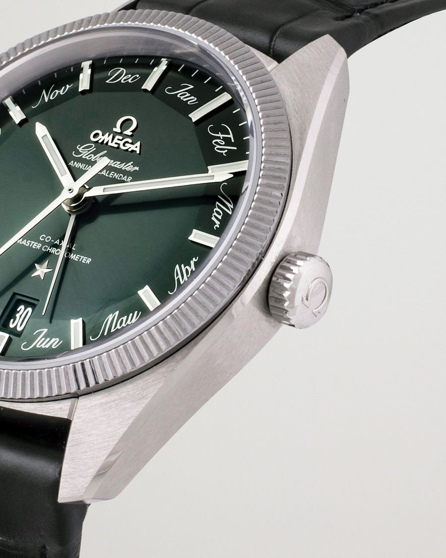 Herren | Omega Pre-Owned Constellation Globemaster Green Silver | Omega Pre-Owned | Constellation Globemaster Green Silver