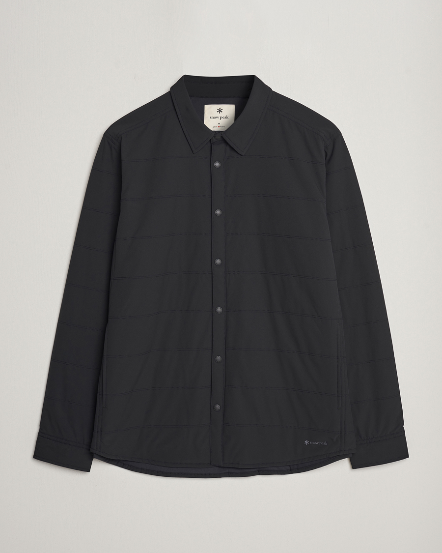Herren | Jacken | Snow Peak | Flexible Insulated Shirt Black