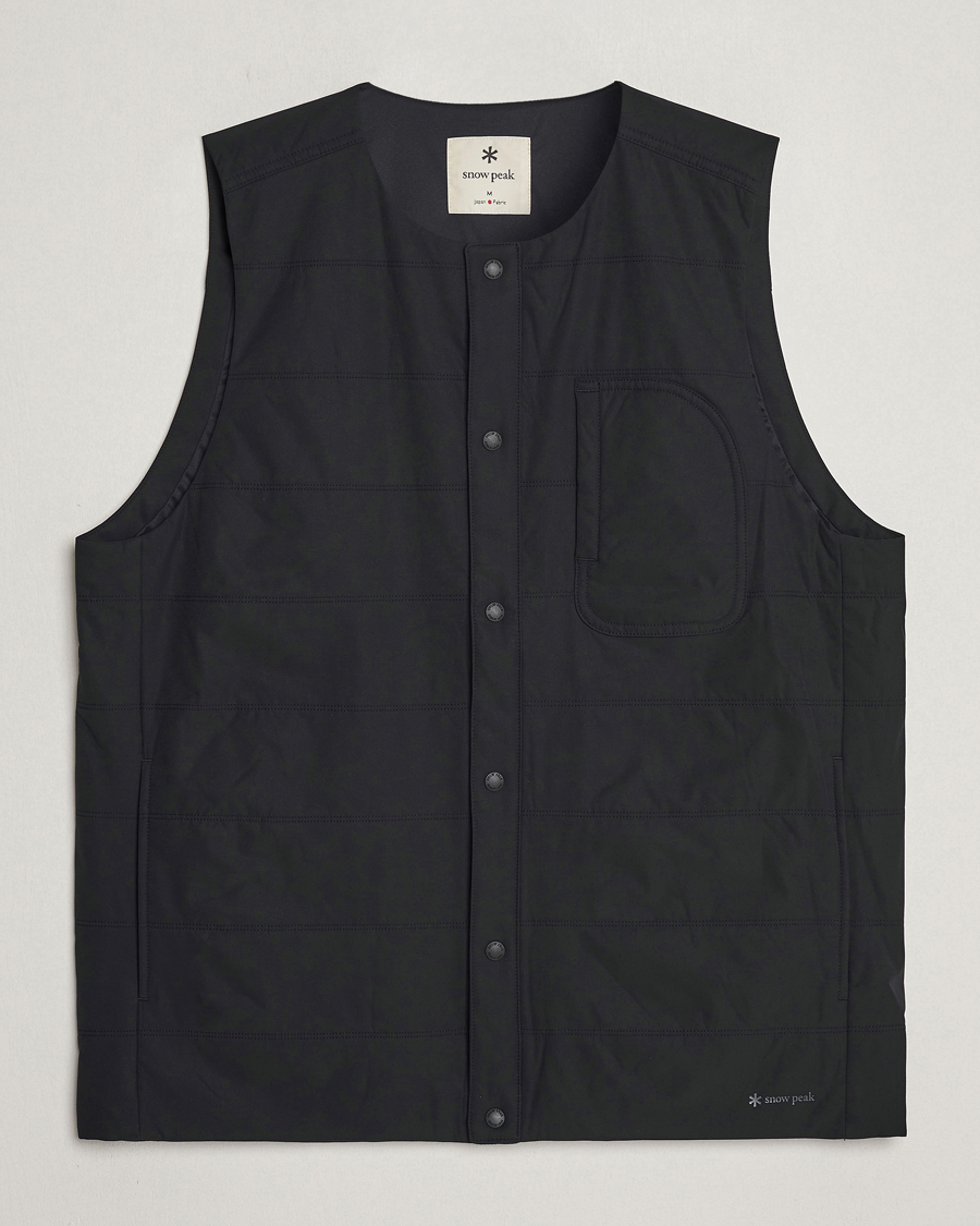 Herren | Jacken | Snow Peak | Flexible Insulated Vest Black