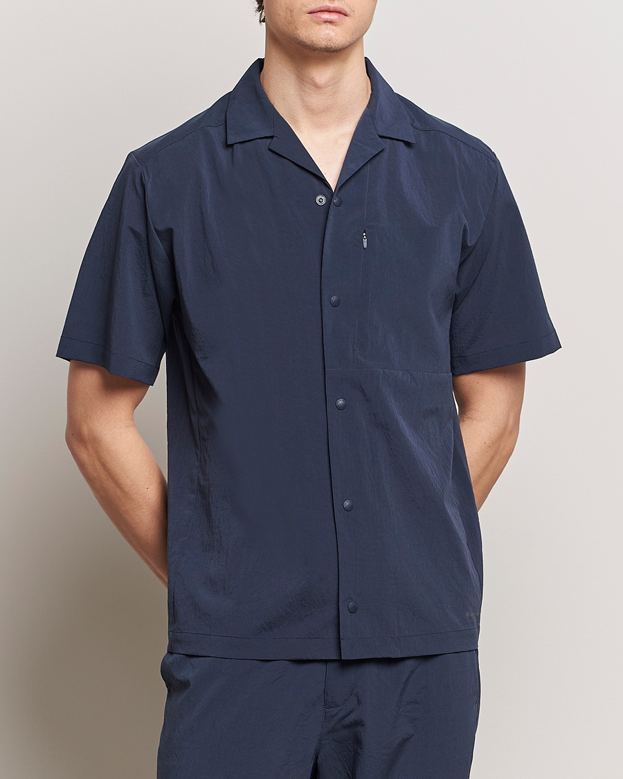 Herren |  | Snow Peak | Quick Dry Shirt Navy