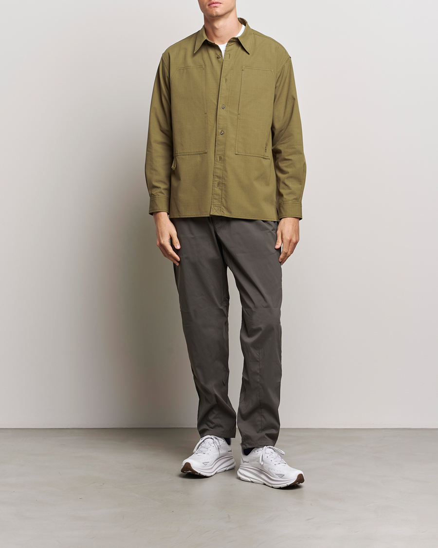 Herren | Hemden | Snow Peak | Takibi Light Ripstop Overshirt Khaki