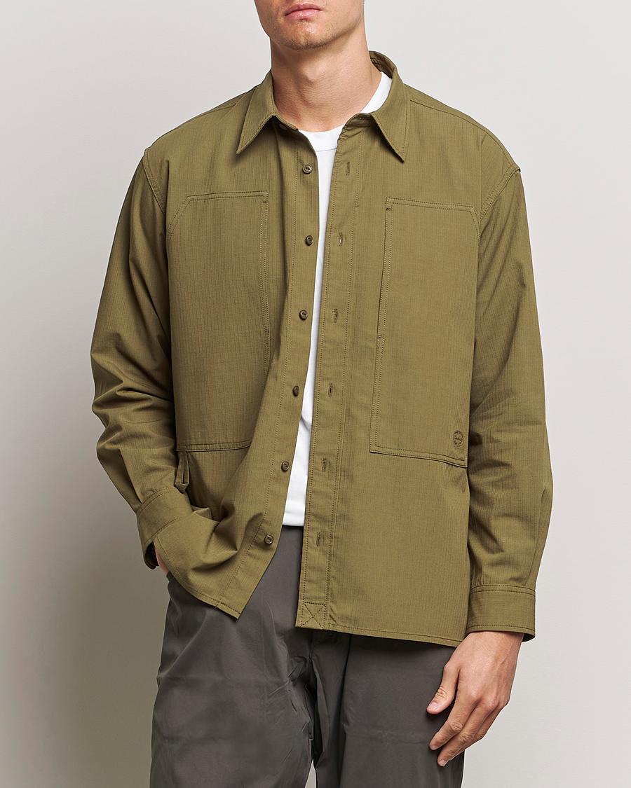 Herren | Hemden | Snow Peak | Takibi Light Ripstop Overshirt Khaki