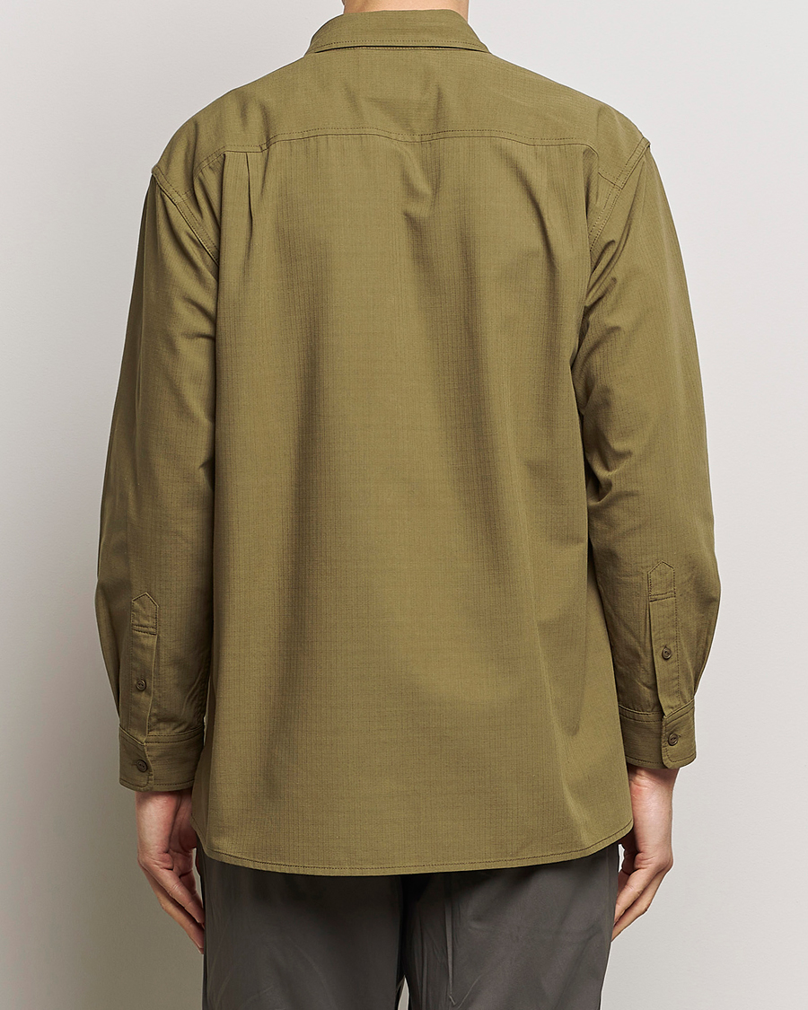 Herren | Hemden | Snow Peak | Takibi Light Ripstop Overshirt Khaki