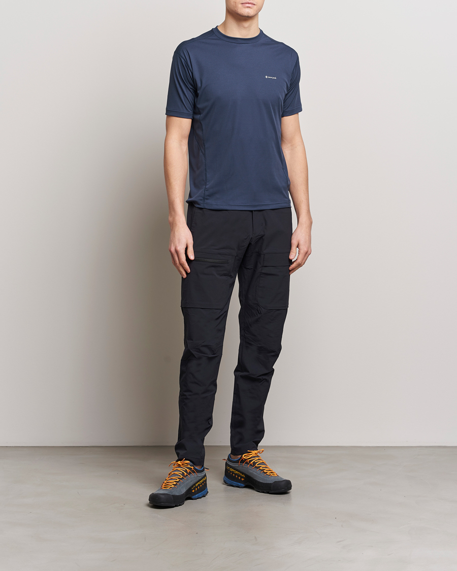 Herren | T-Shirts | Snow Peak | PE Power Dry T-Shirt Navy