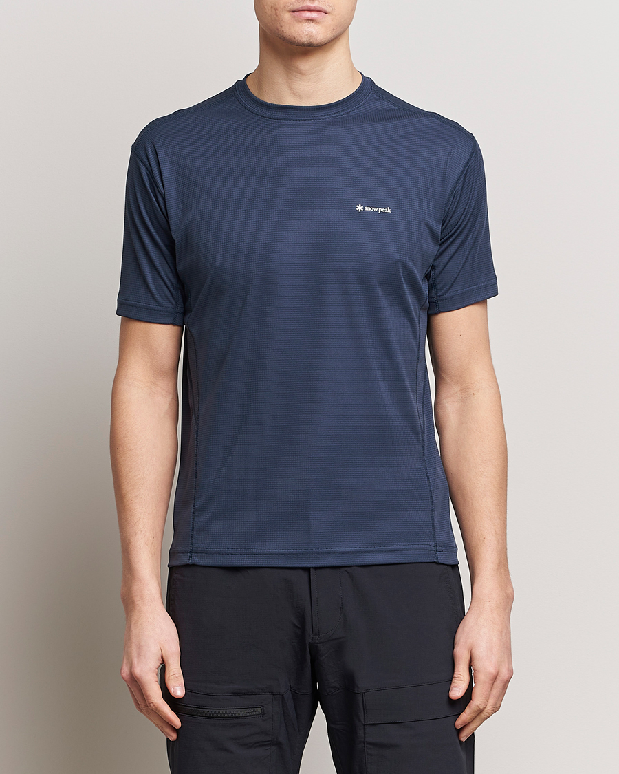 Herren |  | Snow Peak | PE Power Dry T-Shirt Navy