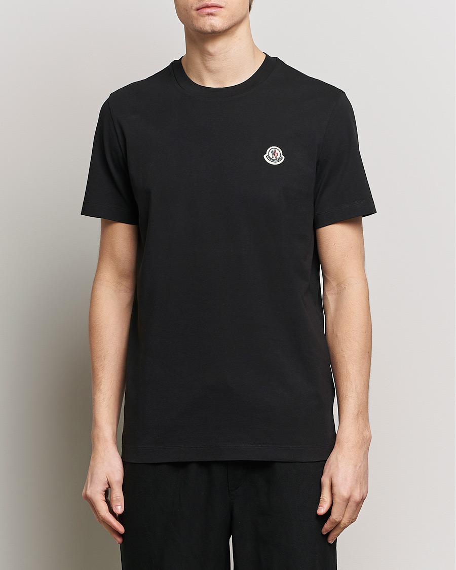Herren | Moncler | Moncler | 3-Pack T-Shirt Black