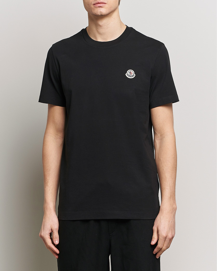 Men | Clothing | Moncler | 3-Pack T-Shirt Black