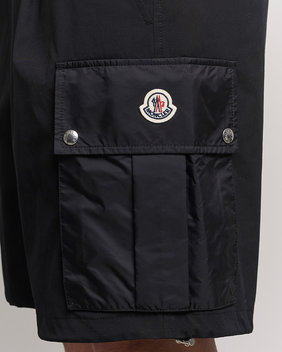 Herren | Shorts | Moncler | Cotton Cargo Shorts Black