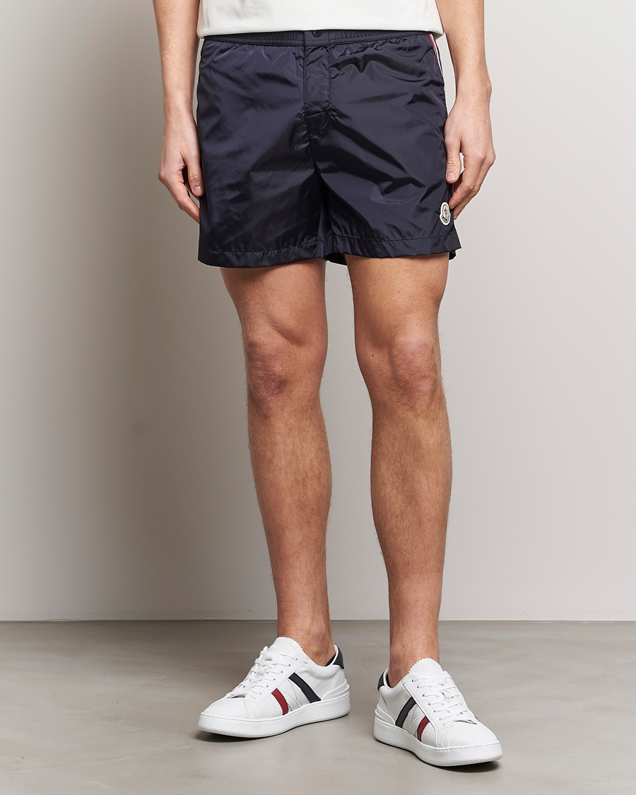 Herren |  | Moncler | Nylon Swim Shorts Navy