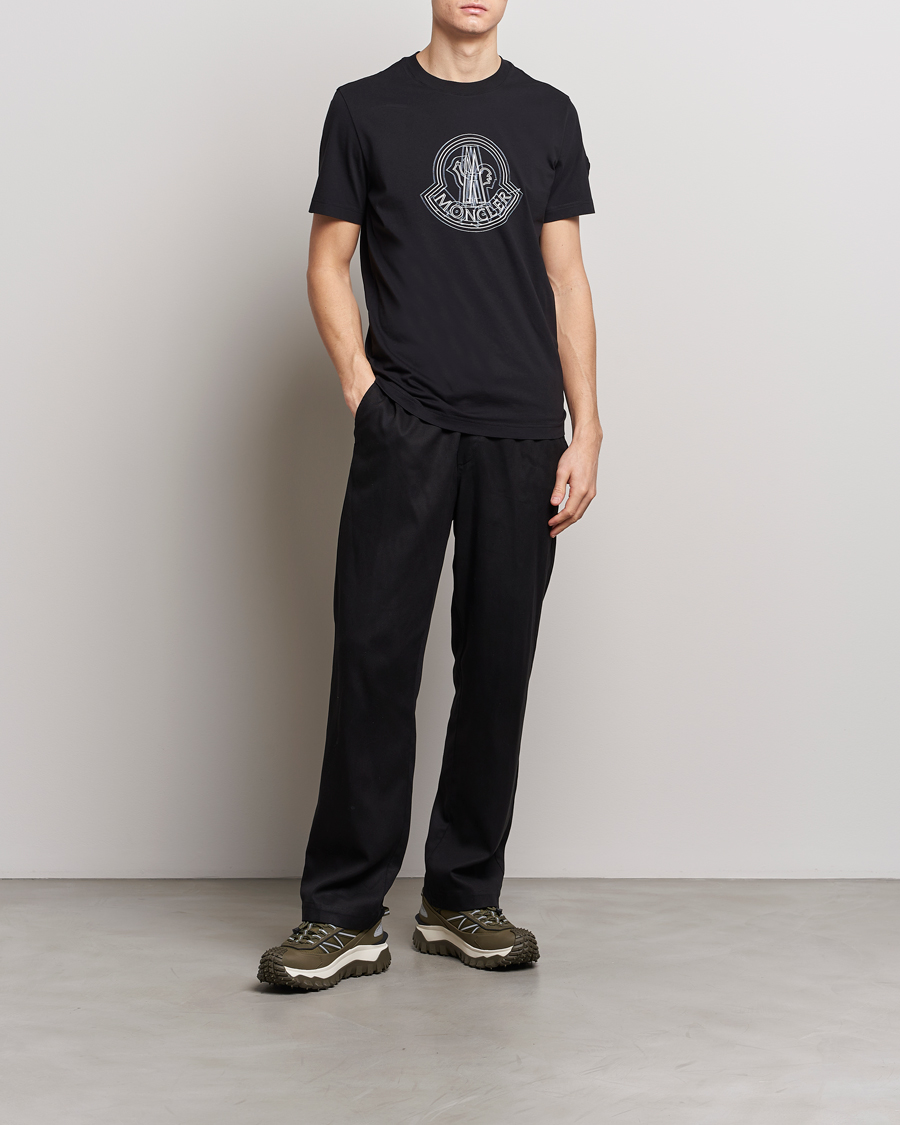 Herren | T-Shirts | Moncler | 3D Logo T-Shirt Black