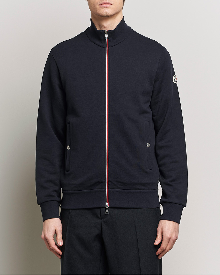 Herr | Kläder | Moncler | Full Zip Cardigan Navy