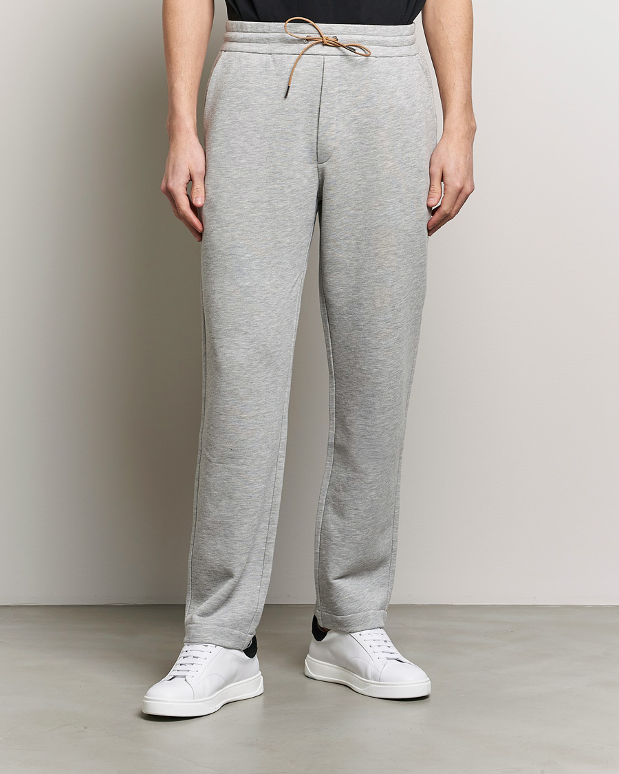 Herren |  | Moncler | Cotton Sweatpants Light Grey