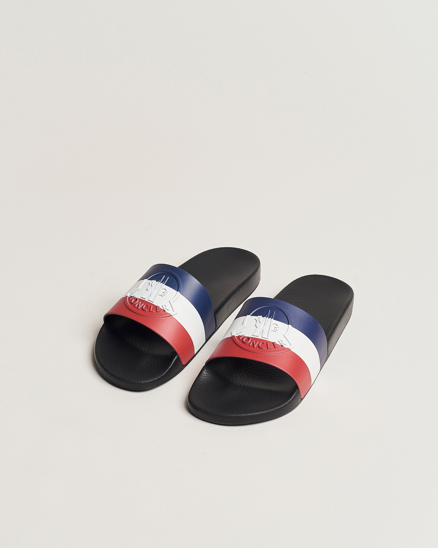 Men | Moncler | Moncler | Basile Slides Black