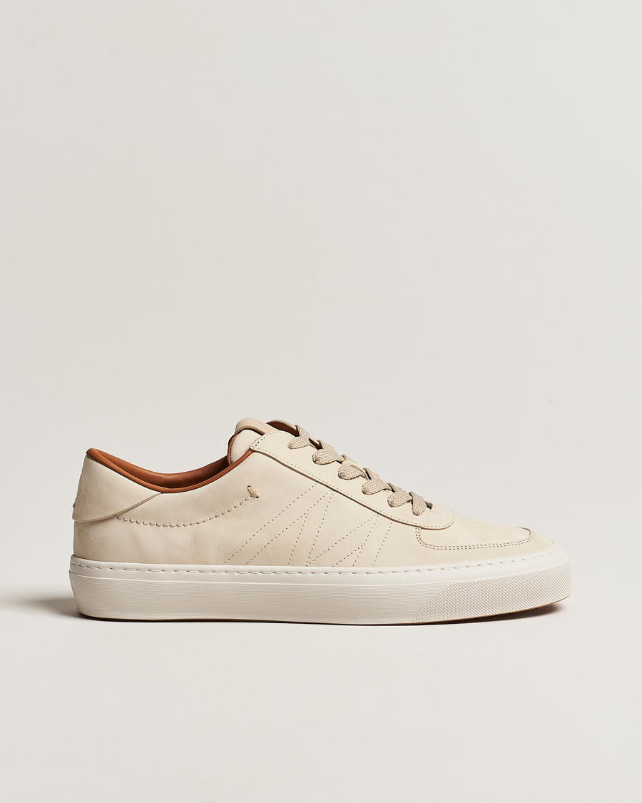 Herren | Moncler Monclub Low Sneakers Off White | Moncler | Monclub Low Sneakers Off White