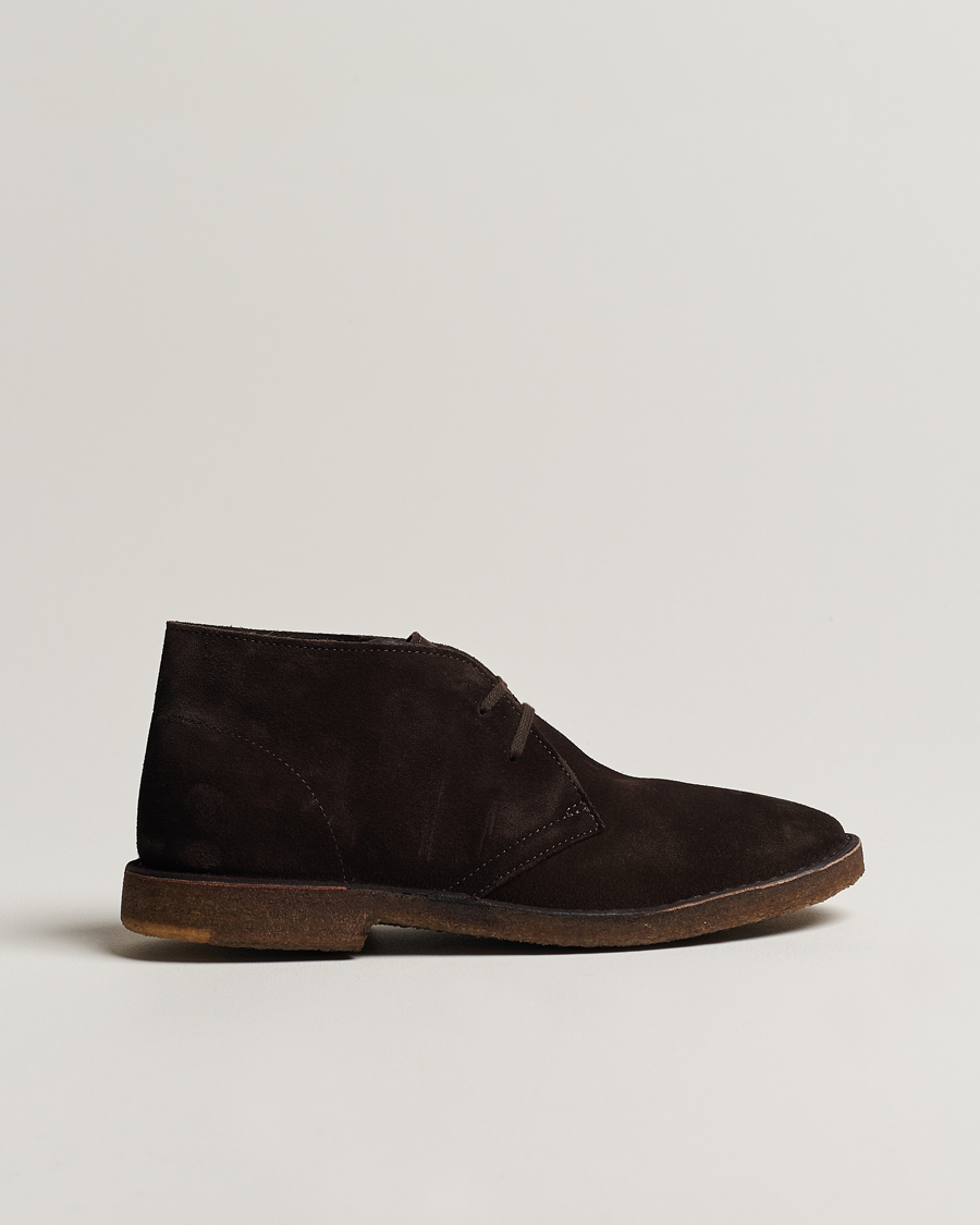 Herren | Boots | Astorflex | Montflex Chukka Boots Dark Brown Suede