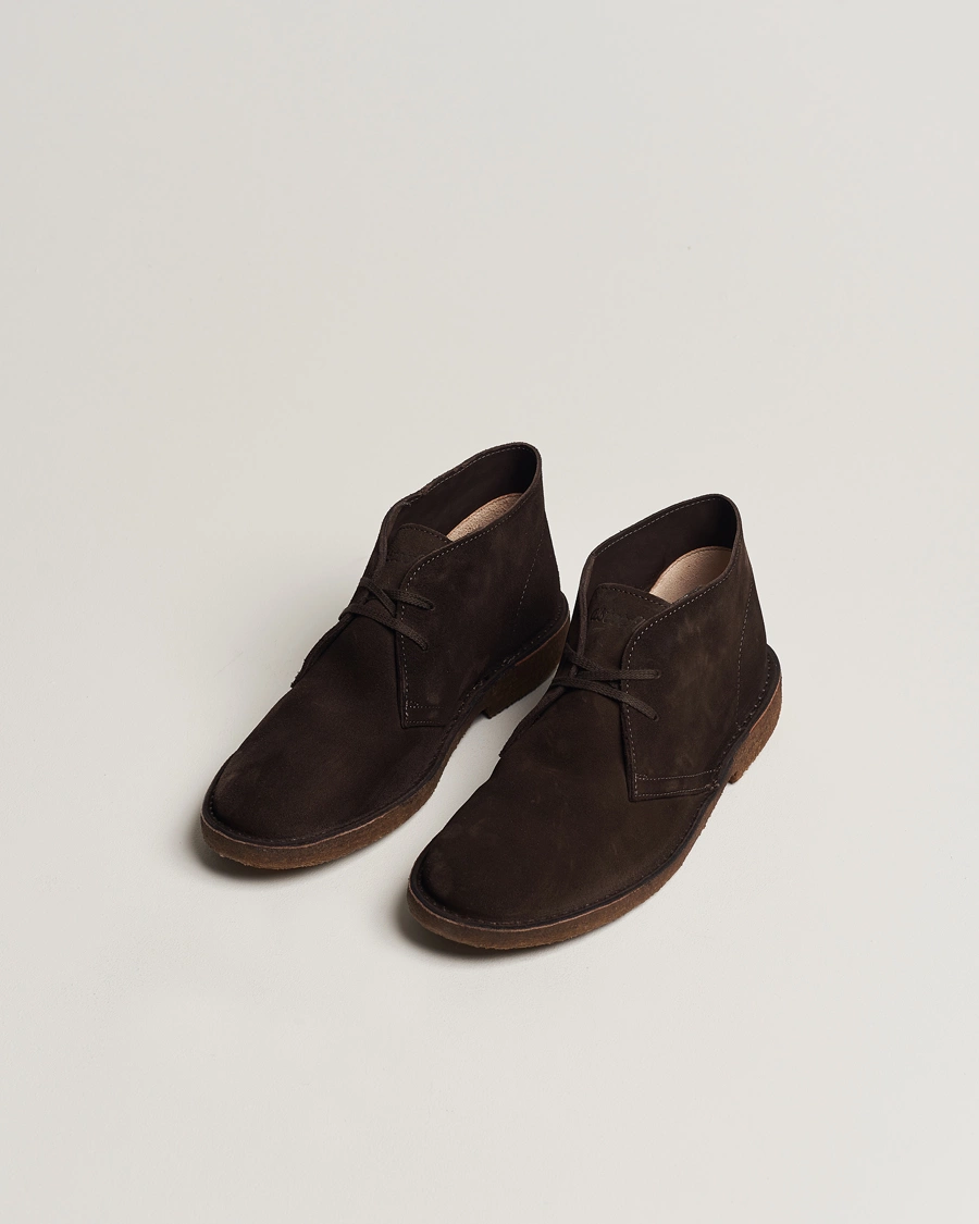 Herren | Schuhe | Astorflex | Montflex Chukka Boots Dark Brown Suede