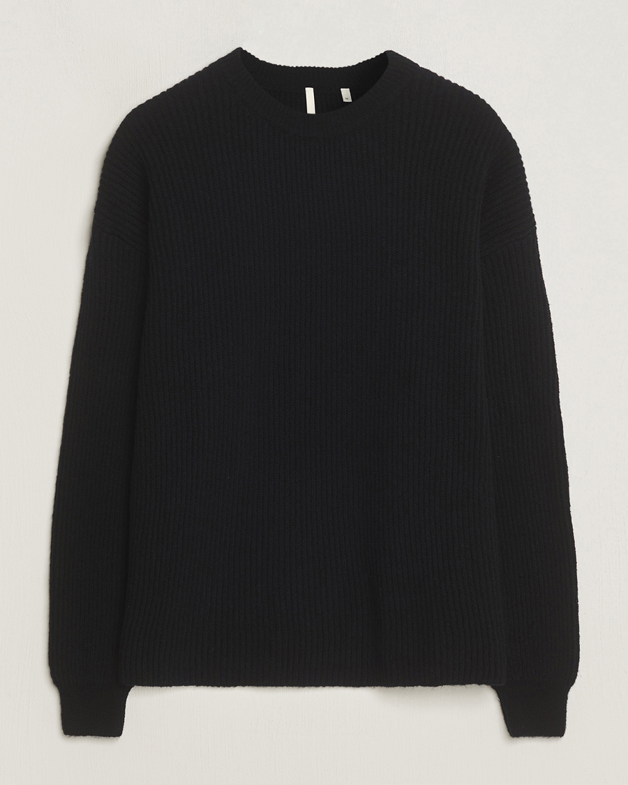 Herren | Pullover | Sunflower | Air Rib Knit Black