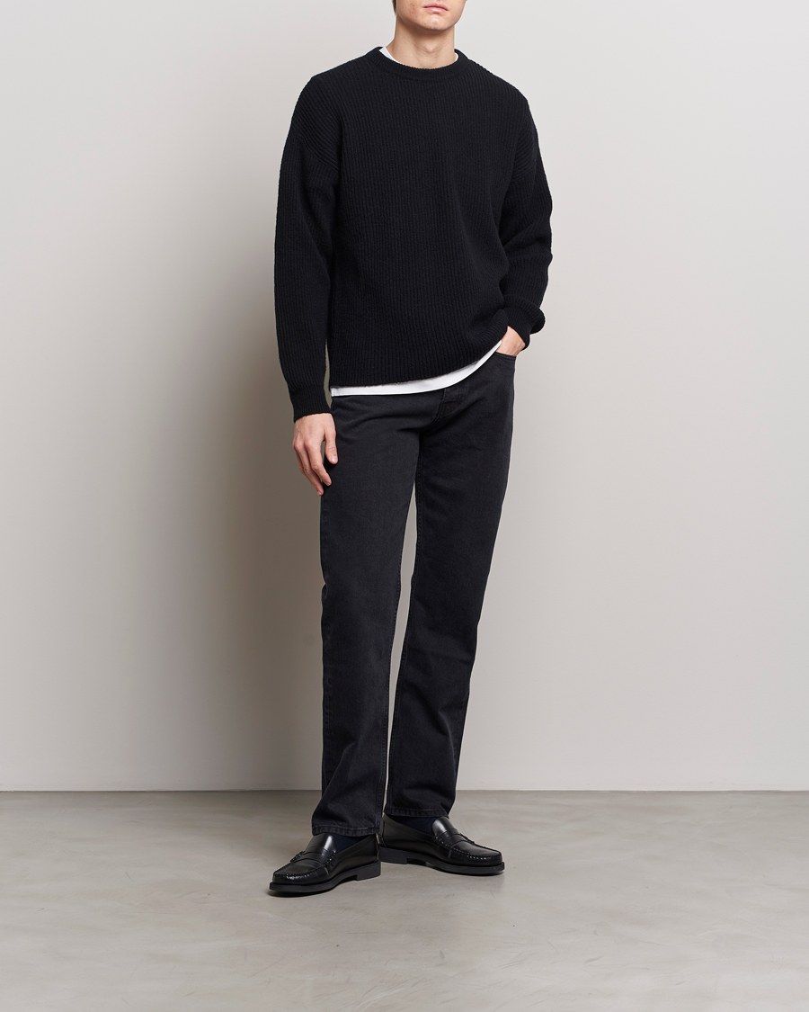 Herren | Pullover | Sunflower | Air Rib Knit Black