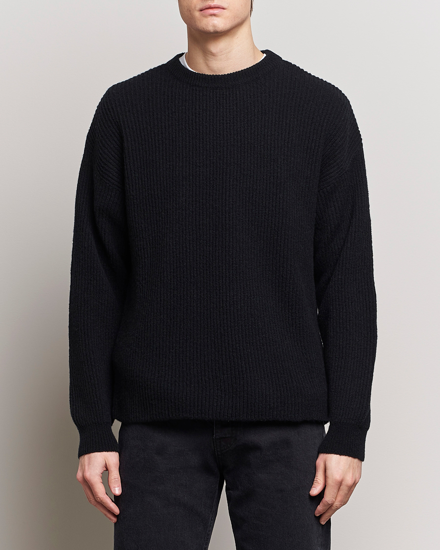 Herren | Pullover | Sunflower | Air Rib Knit Black