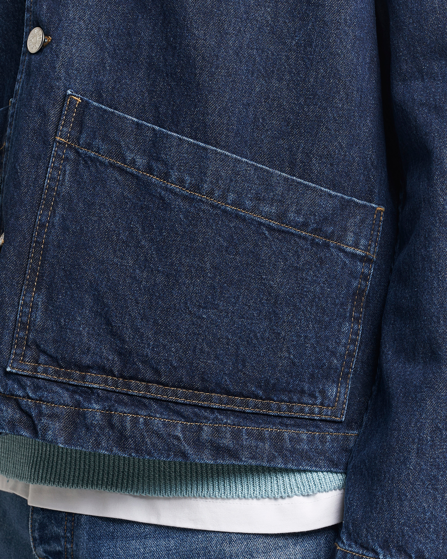 Herren | Jacken | Sunflower | Denim Worker Jacket Rinse Blue
