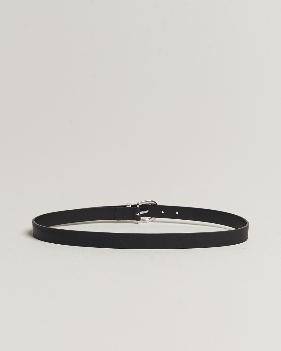 Men |  | Sunflower | Simple Belt 2,5 cm Black