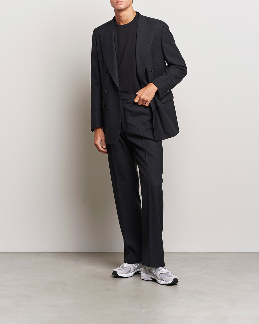Herren | Hosen | Sunflower | Straight Wool Trousers Black