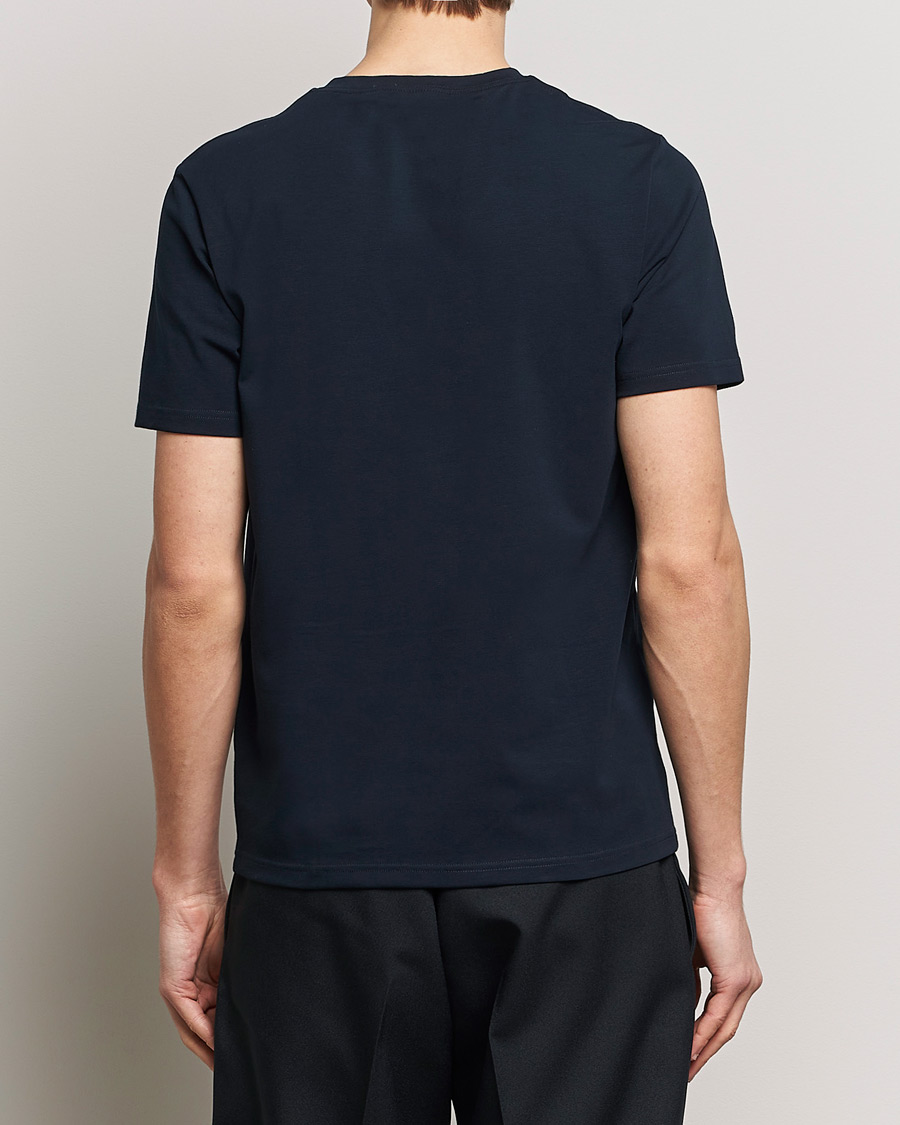 Herren | T-Shirts | Filippa K | Organic Cotton V-Neck T-Shirt Navy