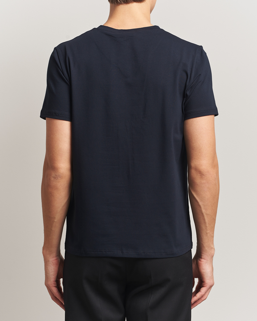 Herren | T-Shirts | Filippa K | Organic Cotton V-Neck T-Shirt Navy