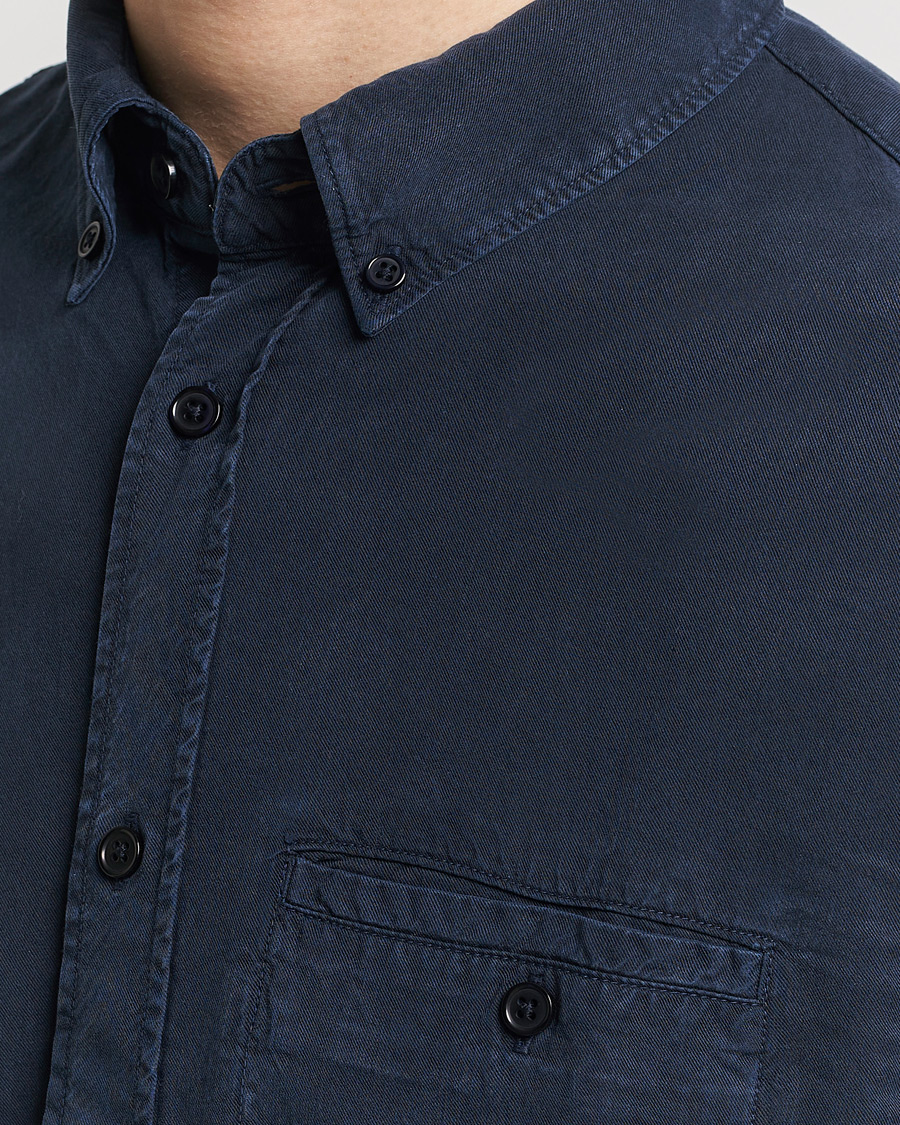 Herren | Hemden | Filippa K | Zachary Lyocell Shirt Navy