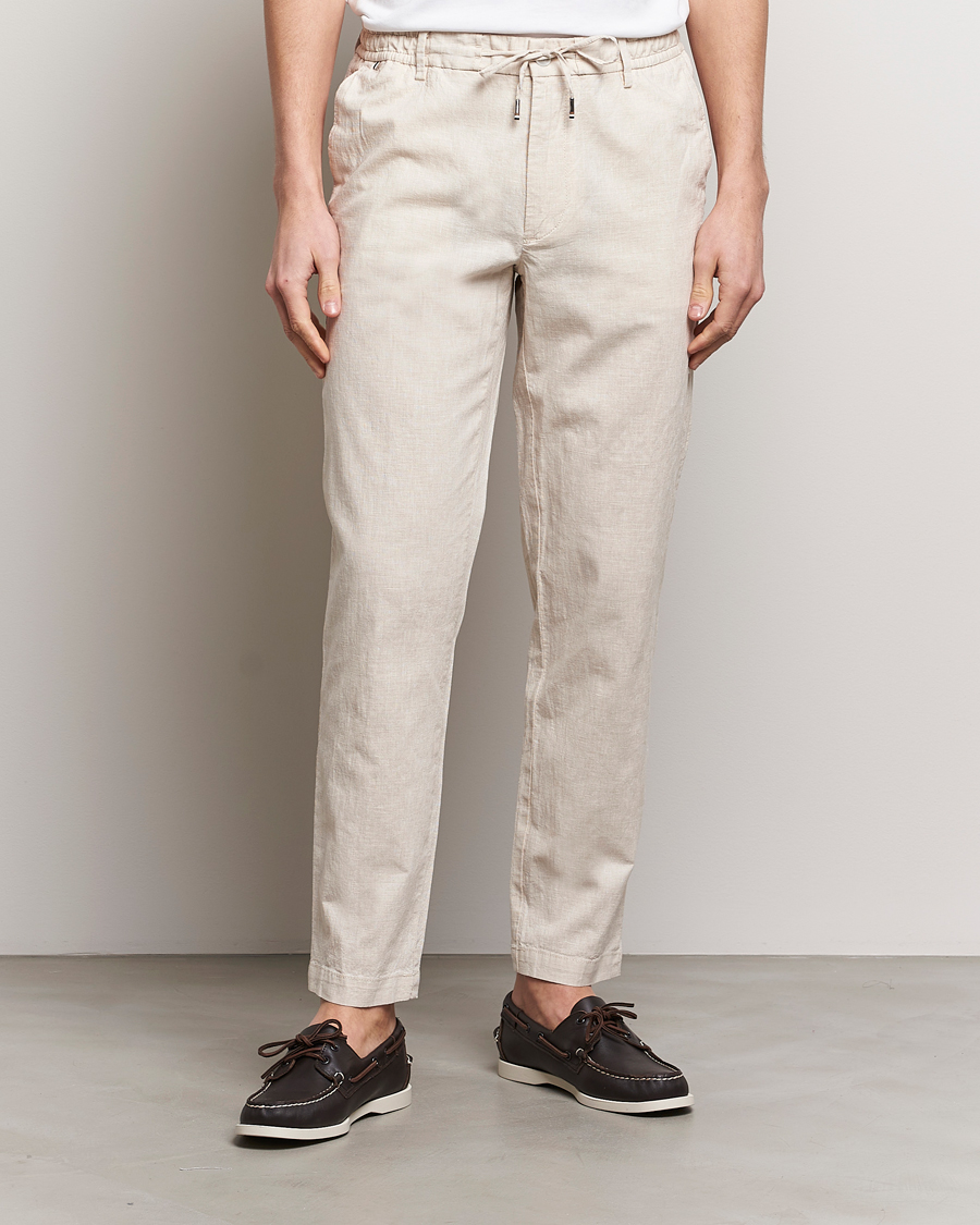 Herren | Kleidung | BOSS BLACK | Kane Drawstring Pants Light Beige