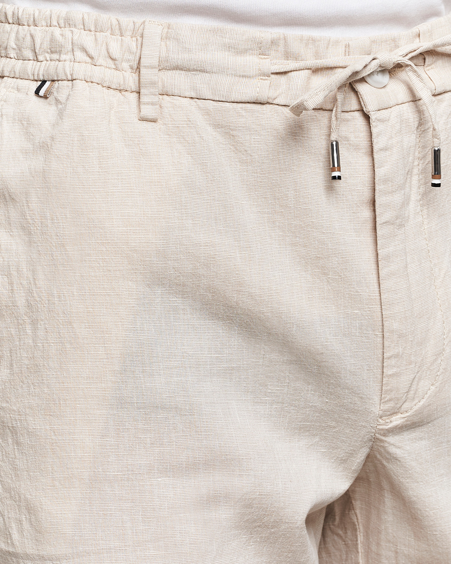 Herren | Hosen | BOSS BLACK | Kane Drawstring Pants Light Beige