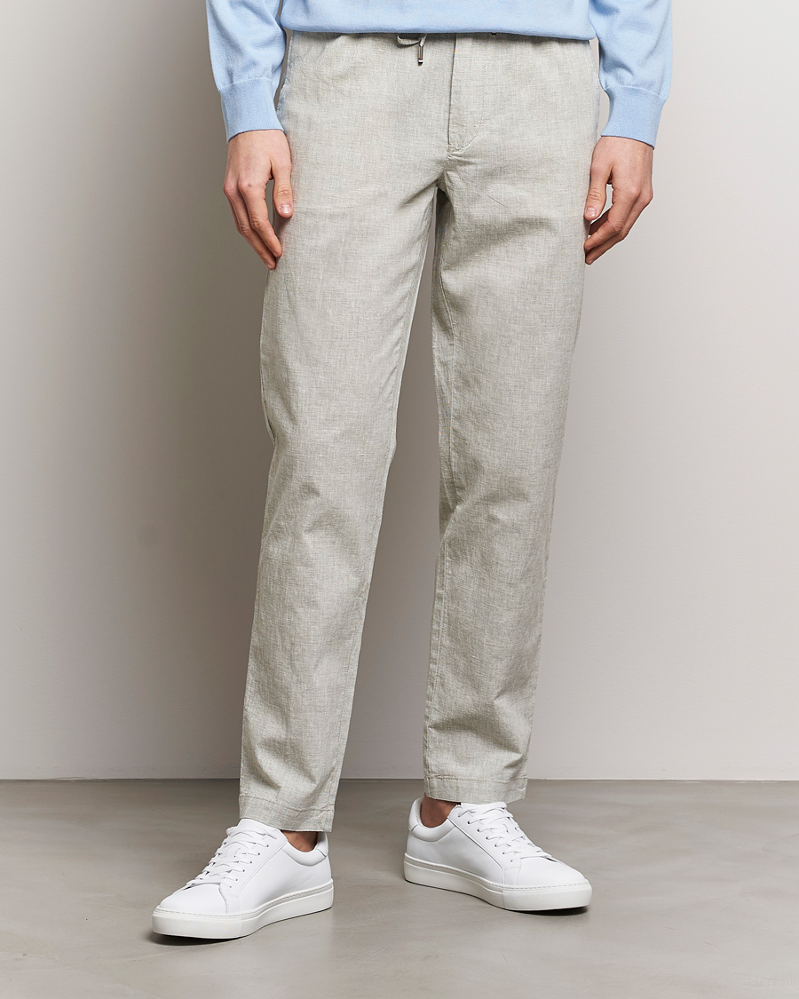 Herren | Kategorie | BOSS BLACK | Kane Drawstring Pants Open Green